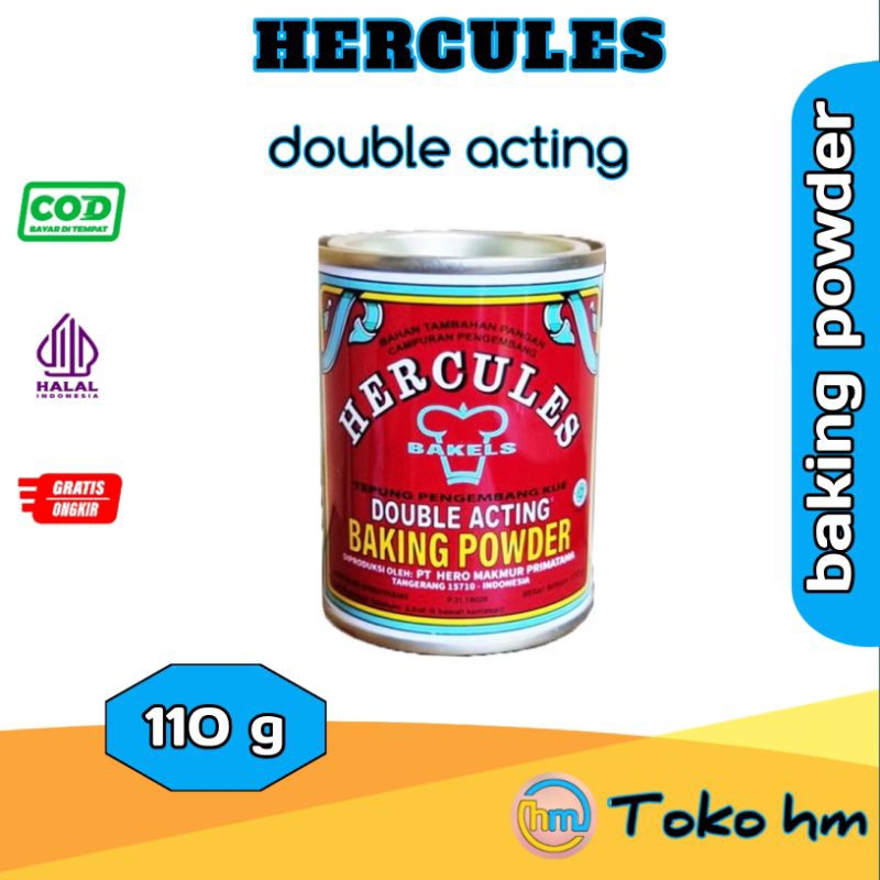 

Hercules baking powder double acting 110 g