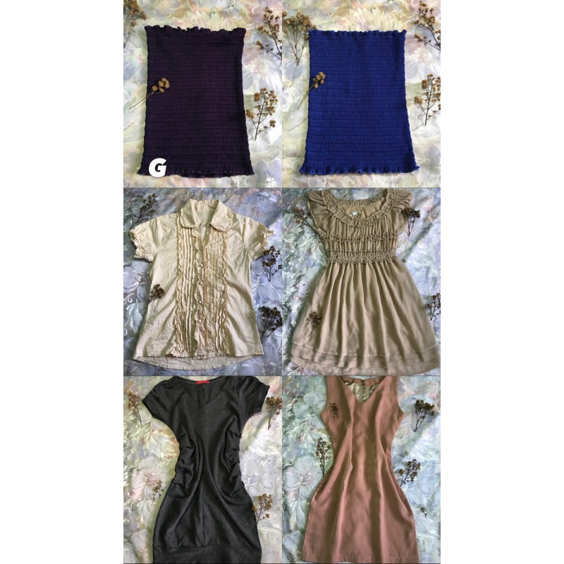atasan wanita,dres, blouse, kemben