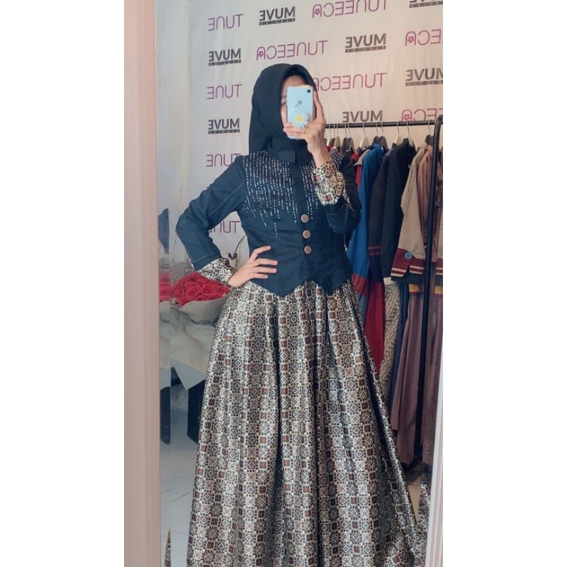 [MuVe BoutiQue] TUNEECA BESTSELLER Gamis original branded