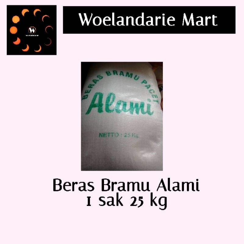 

Beras bramu alami 1 sak