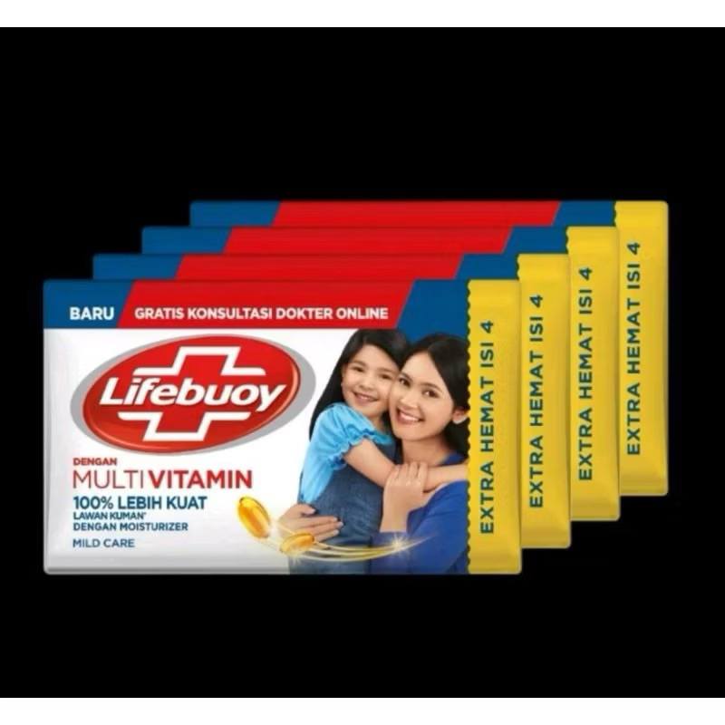 Lifeboy sabun batang ISI 4 1009