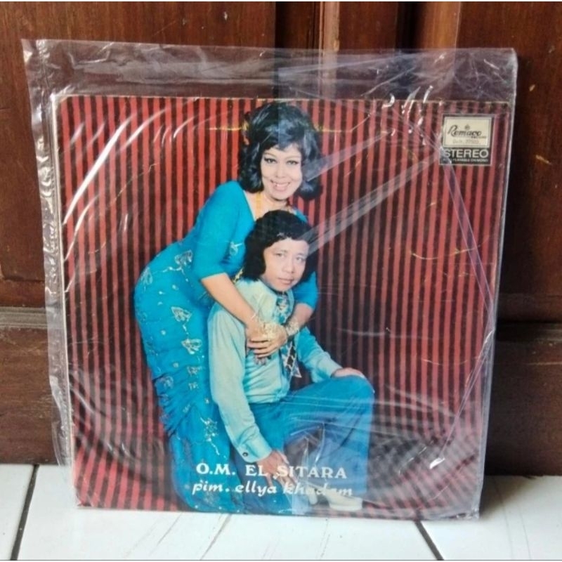 VINYL PIRINGAN HITAM 12 ELLYA KHADAM