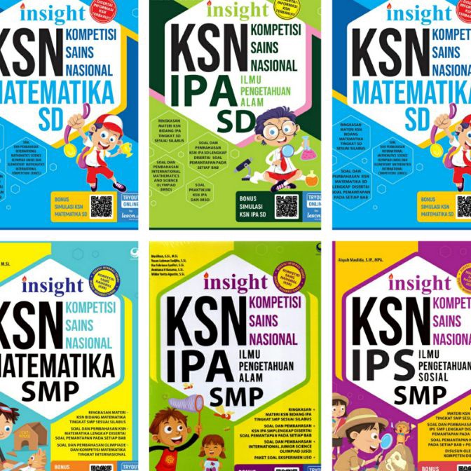 Ekstra Buku Insht OSN KSN Olimpiade Kompetisi Sains Nasional Matematika IPA IPS Kimia Biologi Geogra