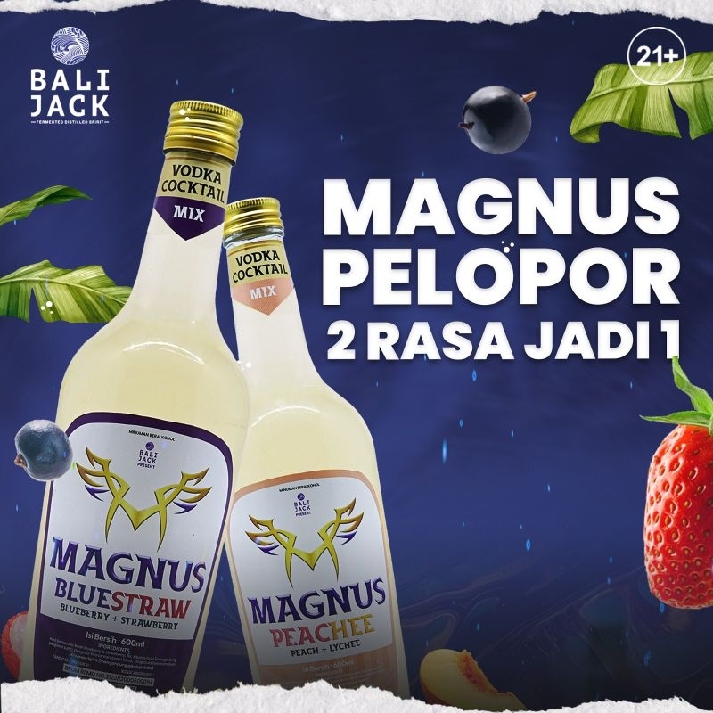 

PEACHEE (PEACH+LECI)/BLUESTRAW(BLUEBERRY+STRAWBERRY) MERK MAGNUS