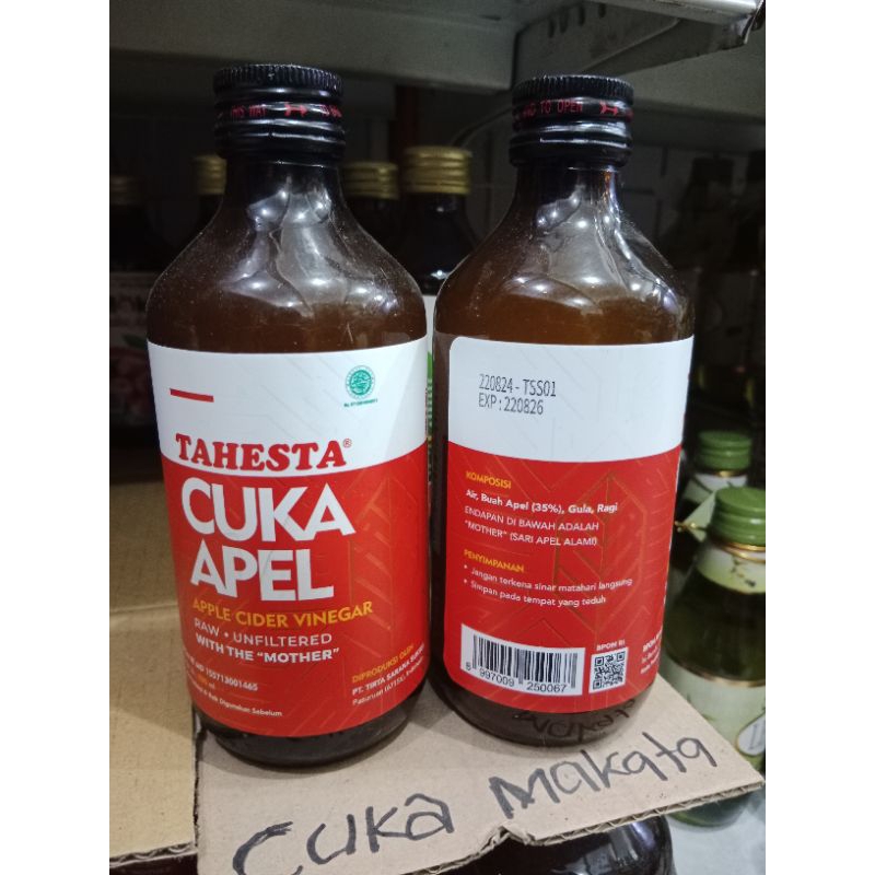 

Cuka Apel Tahesta Original
