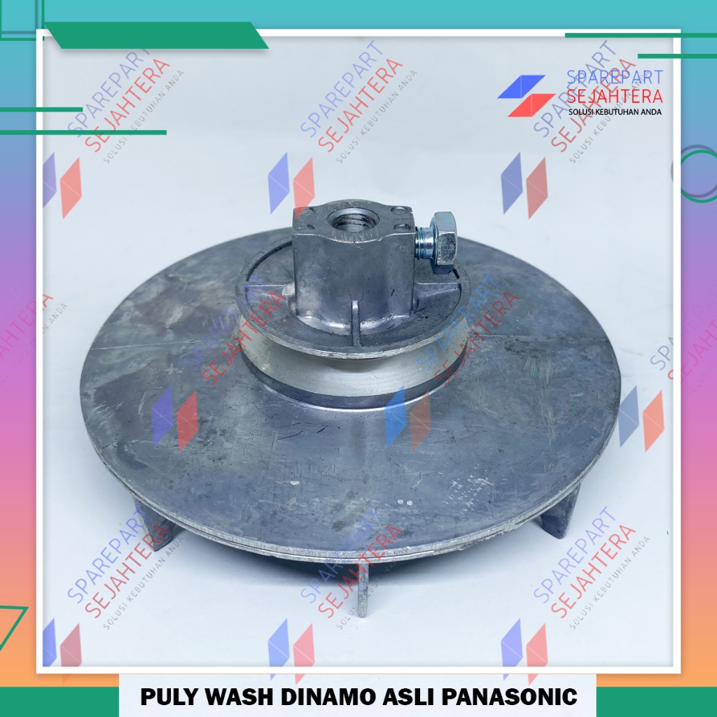 PULY PULI WASH DINAMO MESIN CUCI 2 TABUNG PANASONIC ASLI ORIGINAL