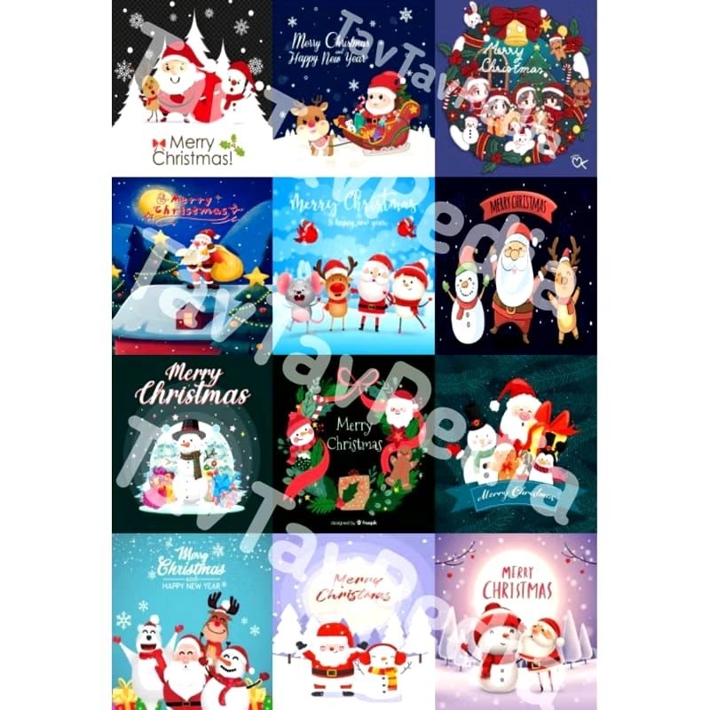 

Amplop Natal Isi 10 pcs