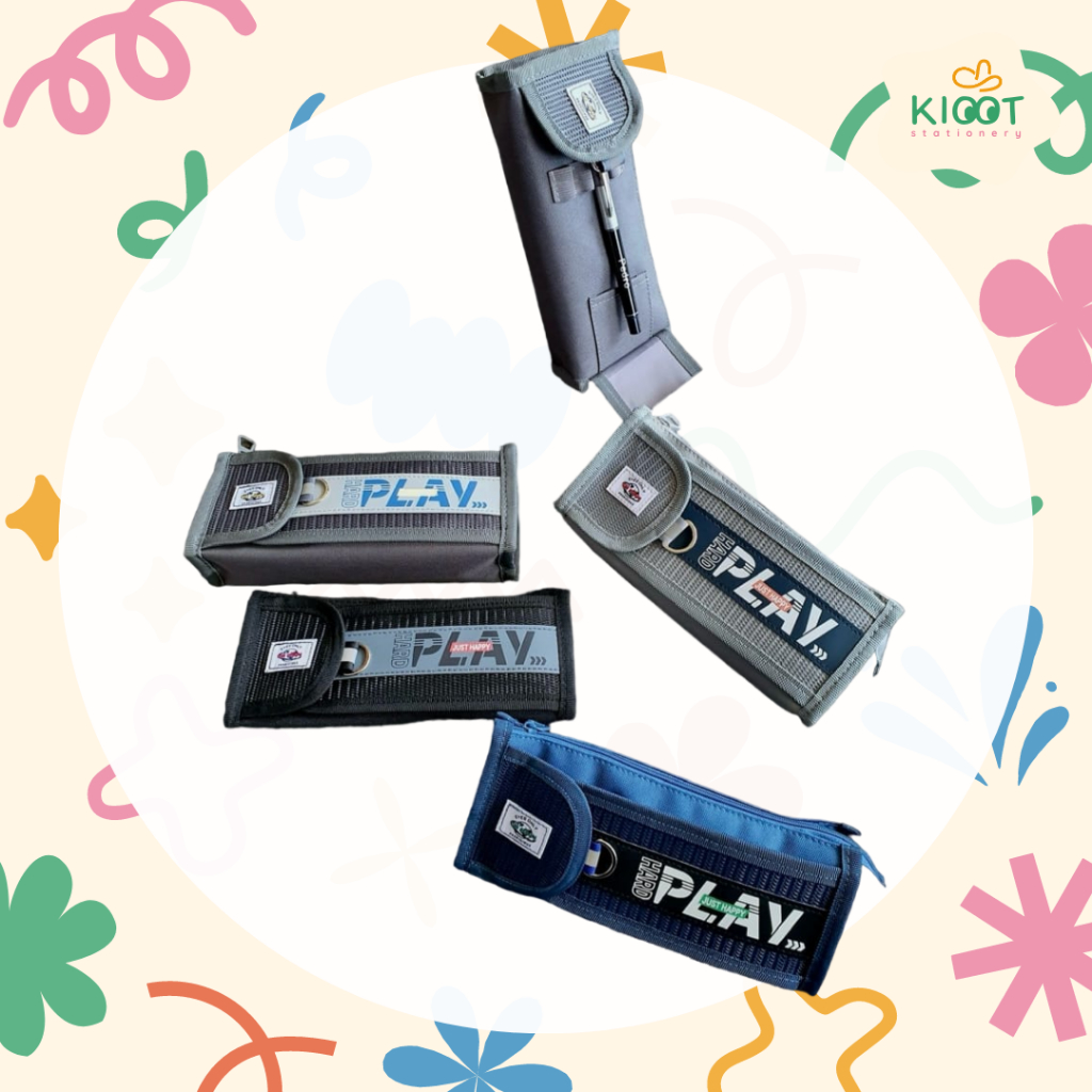 

Kioot - Tempat Pensil Resleting / Tepak Alat Tulis / Pencil Case Anak Laki Sekolah Keren 22257