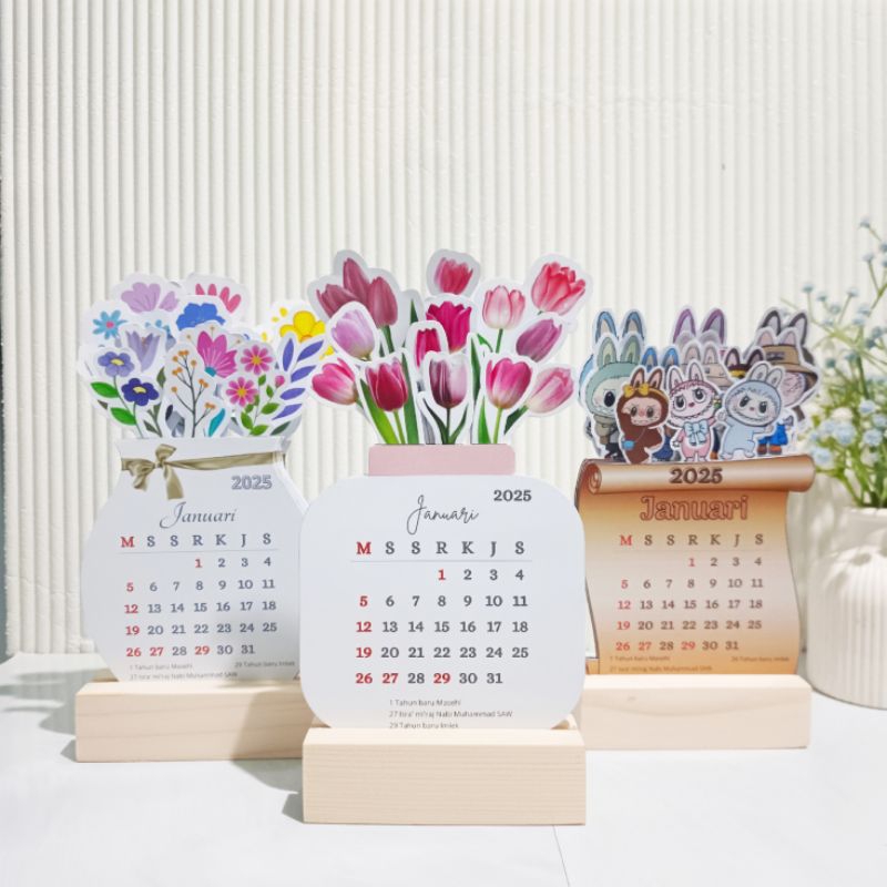 

Kalender Meja Aesthetic 2025 Kalender Unik