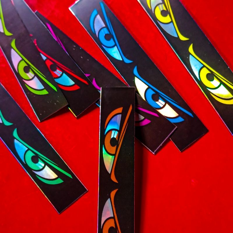 

stiker animasi mata stiker mata hologram