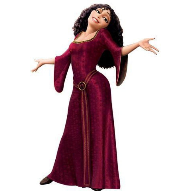 Mother Gothel Rapunzel Costume Cosplay