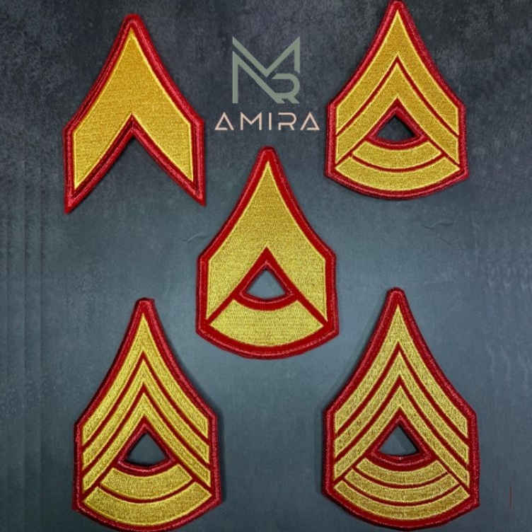 KODE O56Y Asli Pangkat PDH Sevron Chevron Taruna AKMIL Akademi Angkatan Udara AAU Akademi Angkatan L