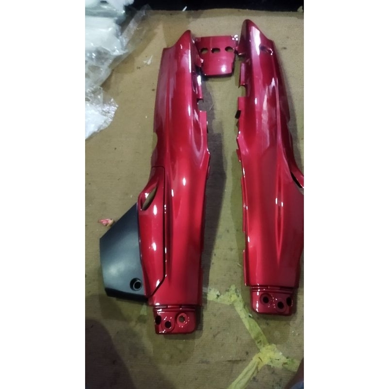 Cover Body Fizr Bodi Vega R Set Tutup Aki Warna Merah Maron Kualitas Seperti Ori