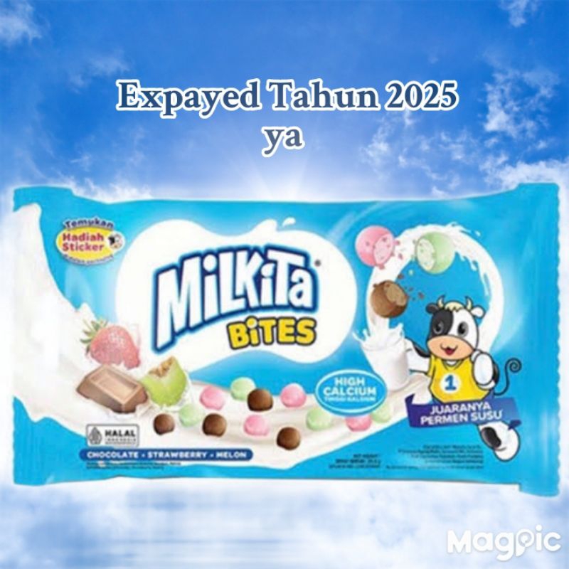 

Permen Milkita Bites Tinggi Kalsium Dengan Varian Aneka Rasa Di dalam nya Kemasan 24 Gram