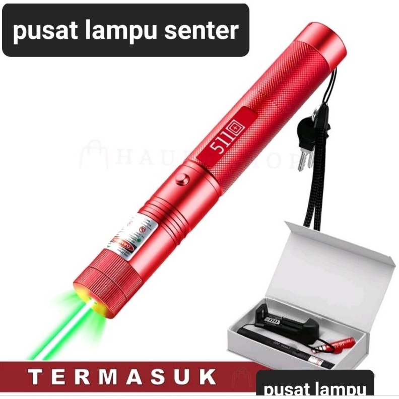 Green Laser ginal33 511 paket lengkap charger