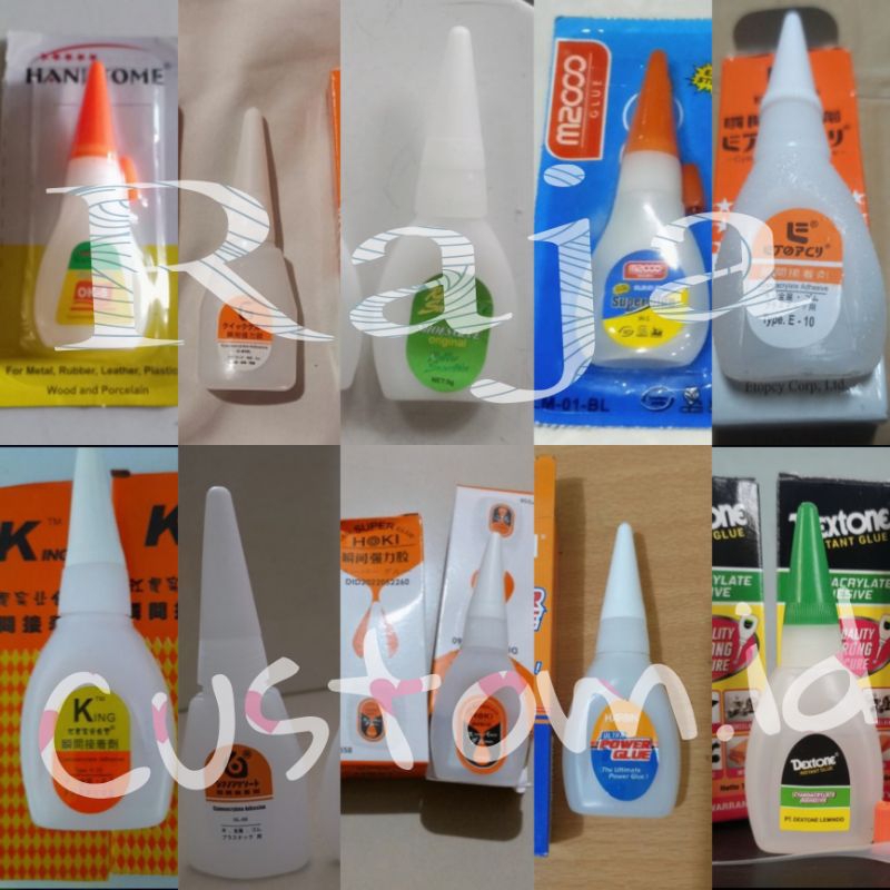 

Lem Korea Cair Tetes Super Power Glue Lem Serbaguna Original Berkualitas