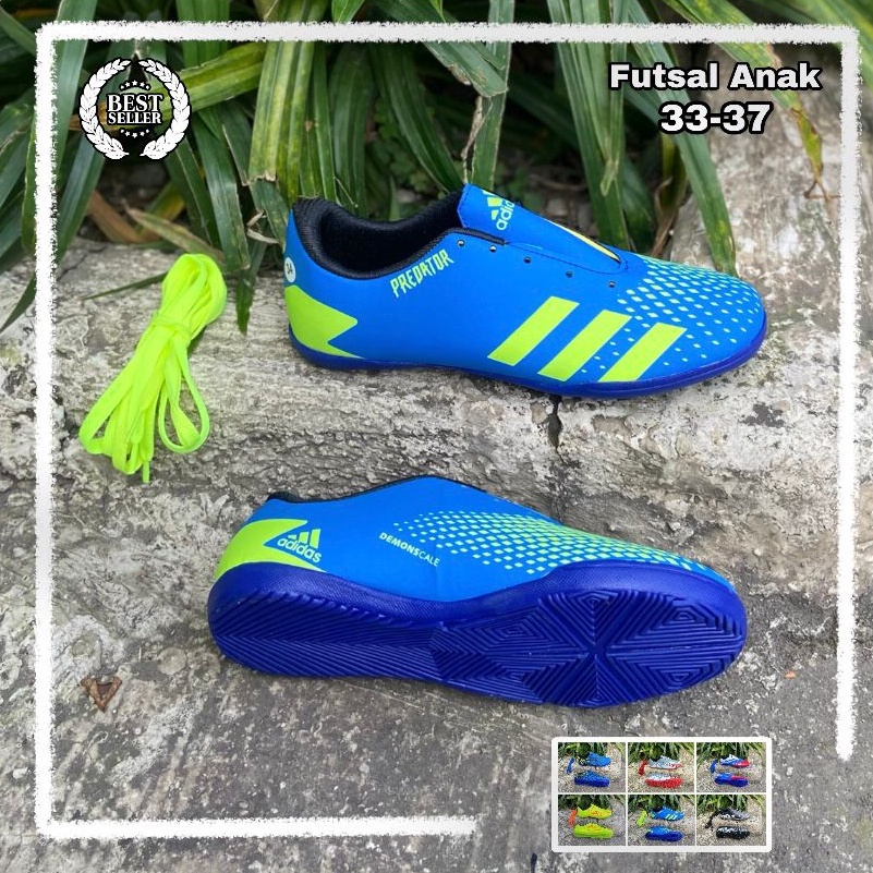 Paket Khusus  Sepatu Futsal Adidas Predator Anak Anak Terbaru