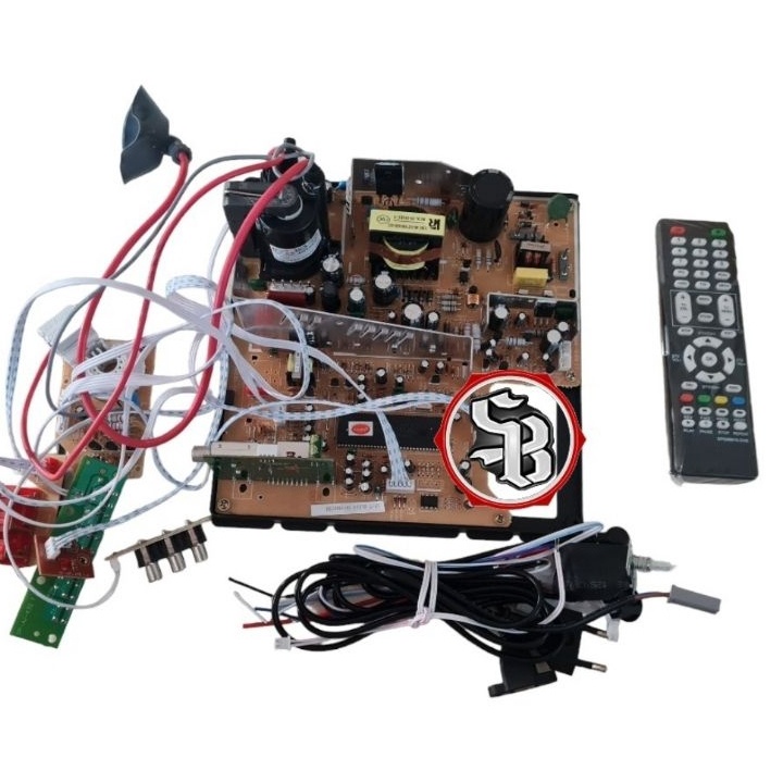 MESIN TV TABUNG DIGITAL 1421 MERK RAYDEN siaran tv digital