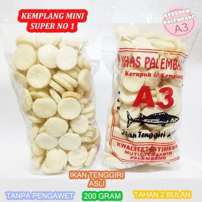 

Kerupuk Kemplang Mini Ikan Tenggiri Khas Palembang 200GR