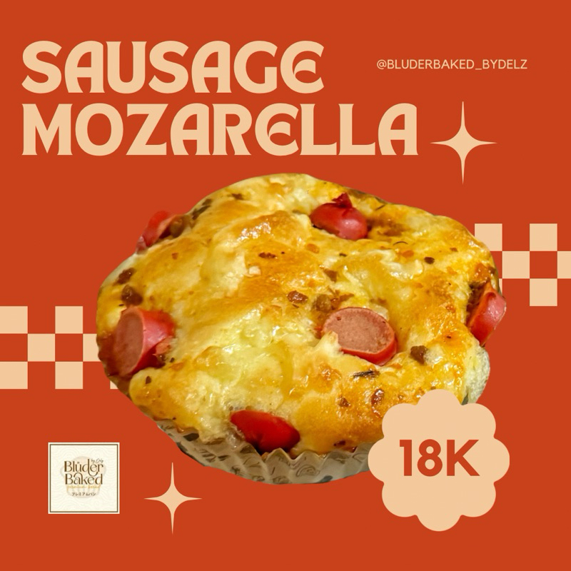 

bluder sausage mozarella