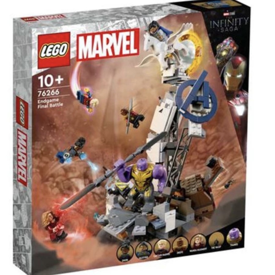 Lego 76266 endgame final battle, lego marvel avengers original