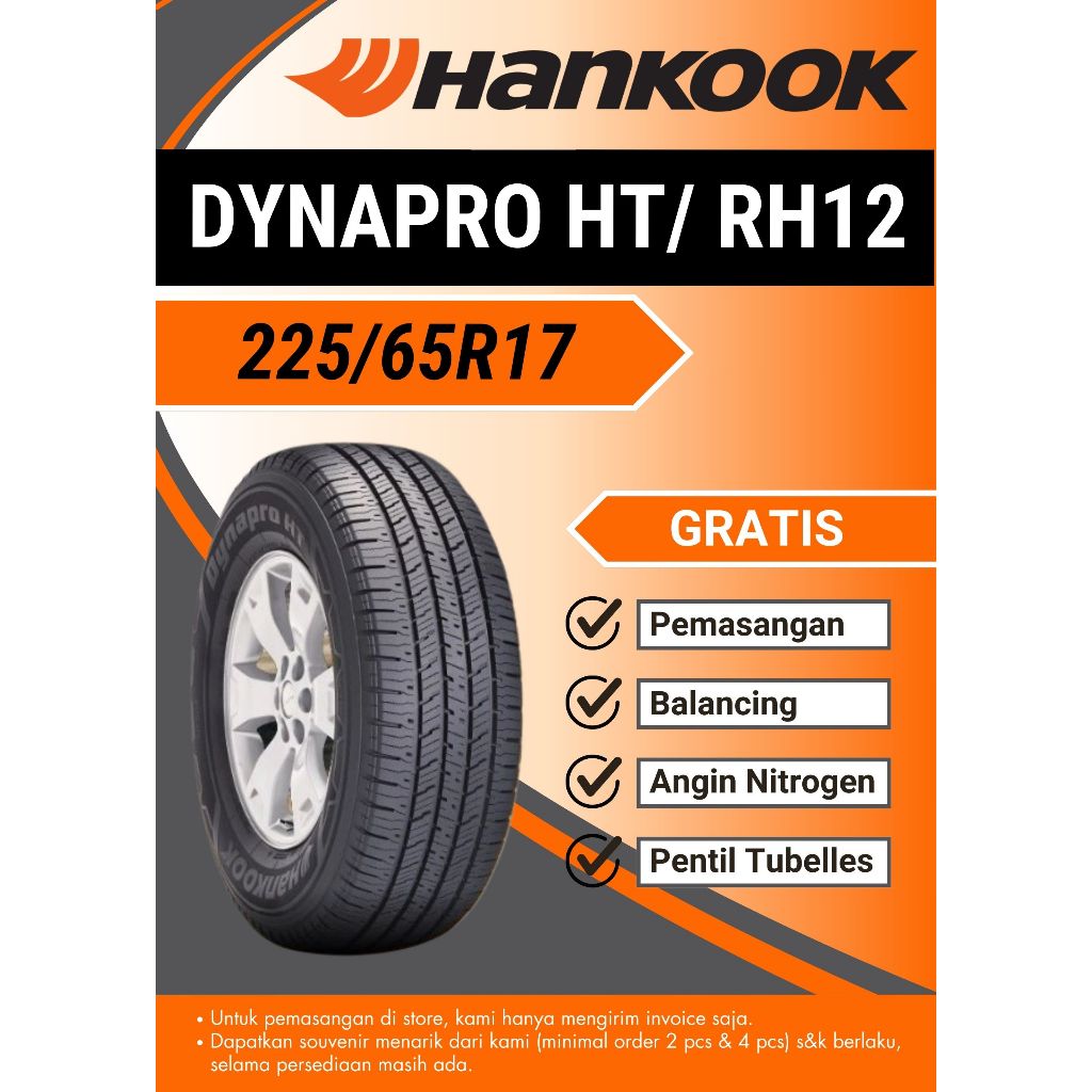 'SALE' Ban mobil Hankook 225/65R17 Dynapro HT,' 225-65-17, 2256517, 225/65/17, 225 65 17