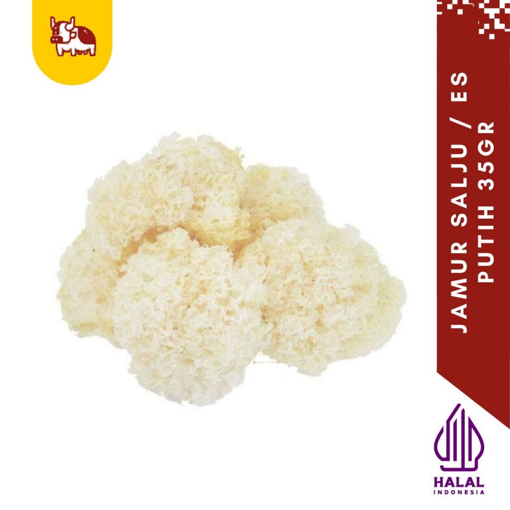 

Jamur Es Salju Putih Kering | Bai Mu Er 35g