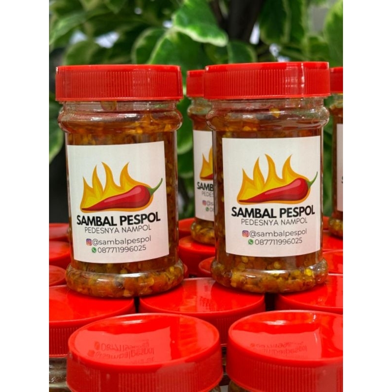 

sambal pespol pedesnya nampol