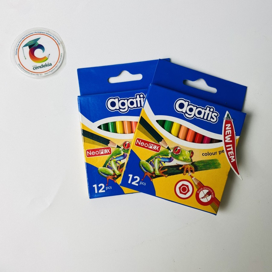 

Pensil Warna AGATIS Neopex 12 warna pendek