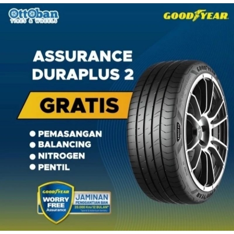 Ban Mobil Goodyear Assurance Duraplus 2 185 65 R15 88H