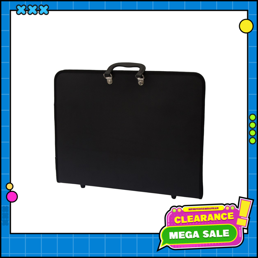 

[BMS Bekasi] Bantex Drawing Bag / Artist Case / Stitching Artist Portfolio