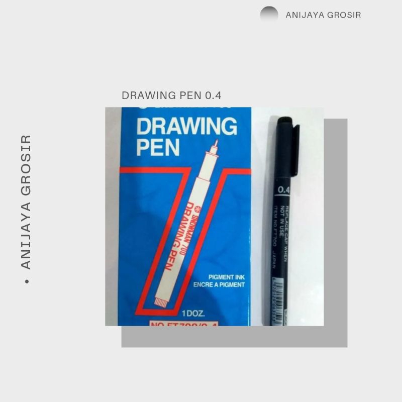 

DRAWING PEN /PENA SNOWMAN 700 DRAWING PEN NO 04 PAKET 5PCS