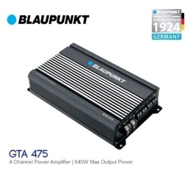 Power Amplifier 4 Channel Blaupunkt GTA 475 - Power Blaupunkt GTA 475 4 Channel - Blaupunkt GTA 475 