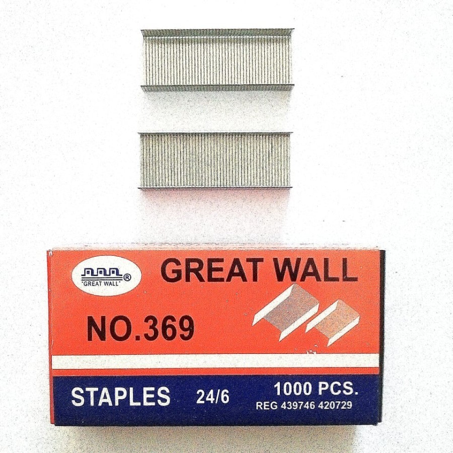 

Isi Staples Besar Merk Great Wall No. 369 24/7