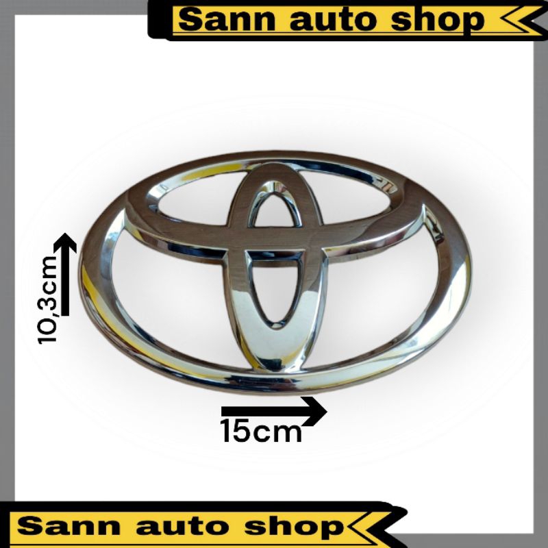 Logo Grill Depan Toyota Vios Yaris Original Logo Bamper Depan Toyota Vios