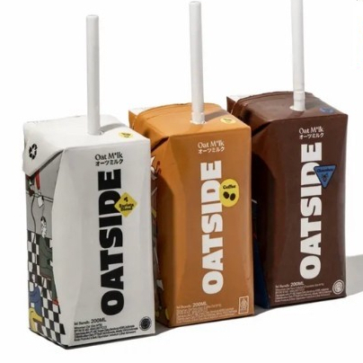 

Oatside Mini Oat Milk 200Ml Susu Oat Gandum Lactose Free All Varian