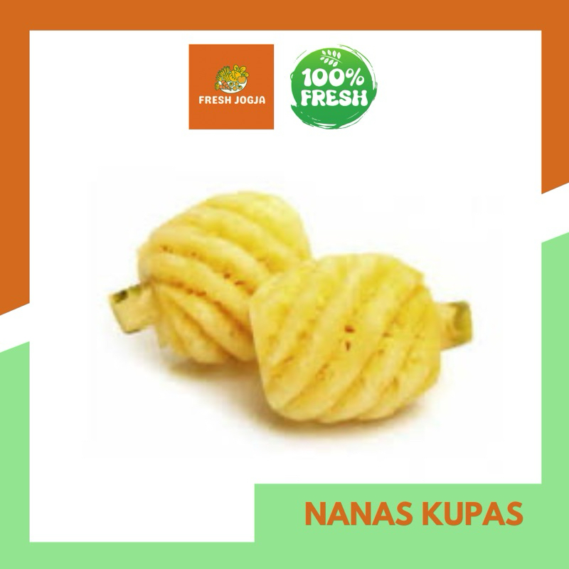 

Buah Nanas Kupas per Buah | Fresh Jogja
