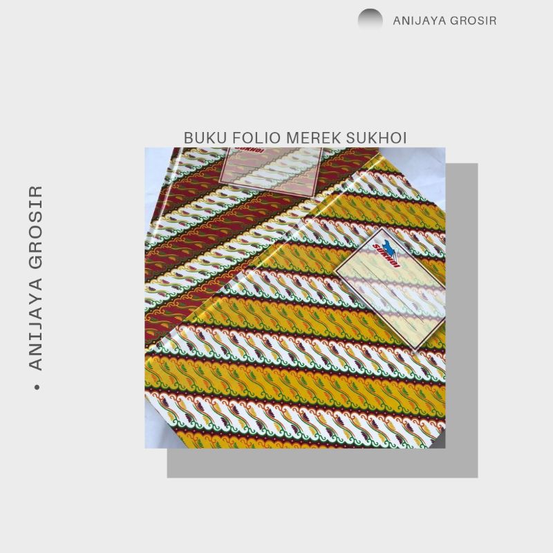

BUKU FOLIO MEREK SUKHOI 1PCS ISI 200LEMBAR