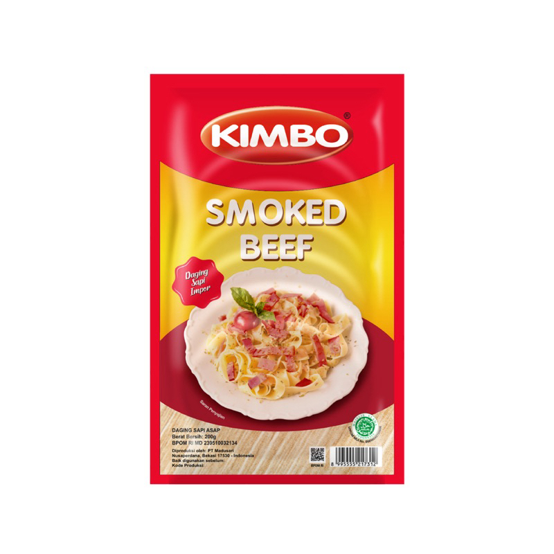 

KIMBO Smoked Beef 200 Gram