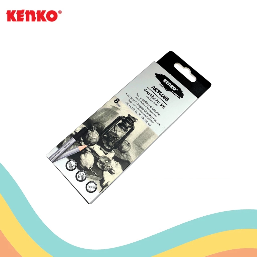 

PENSIL DRAWING KENKO 8000-8S (1 SET)