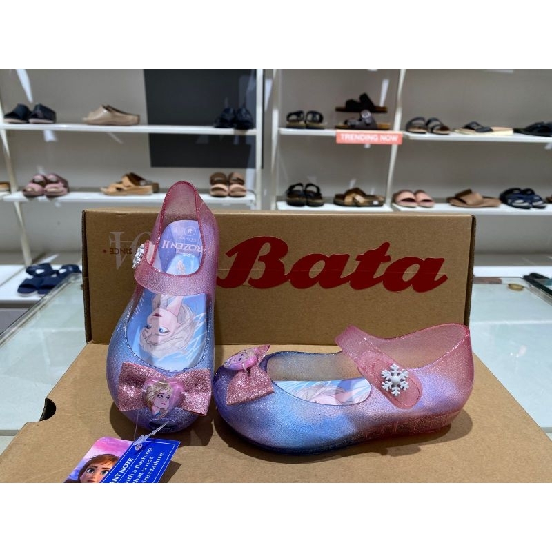 sepatu flatshoes karet nyala anak wanita bata original 181-5197