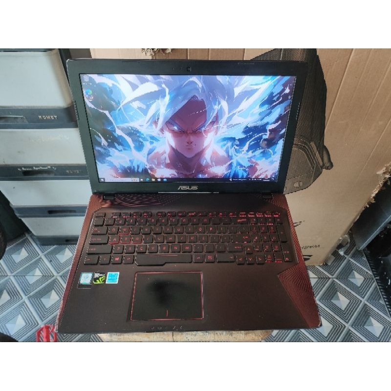 laptop gaming asus fx553vd core i7 7700hq gtx 1050 ram 8gb ssd 128