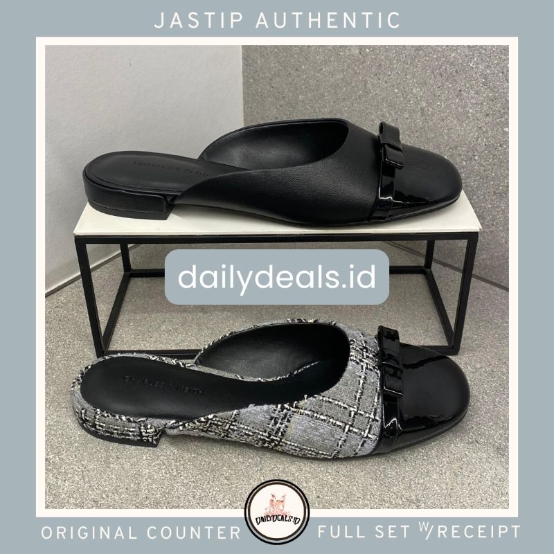 #1-70381057 Bow Cap Toe - Jast[p] CK ORIGINAL COUNTER MULES TWEED FLAT FLATSHOES TEPLEK STORE AUTHEN