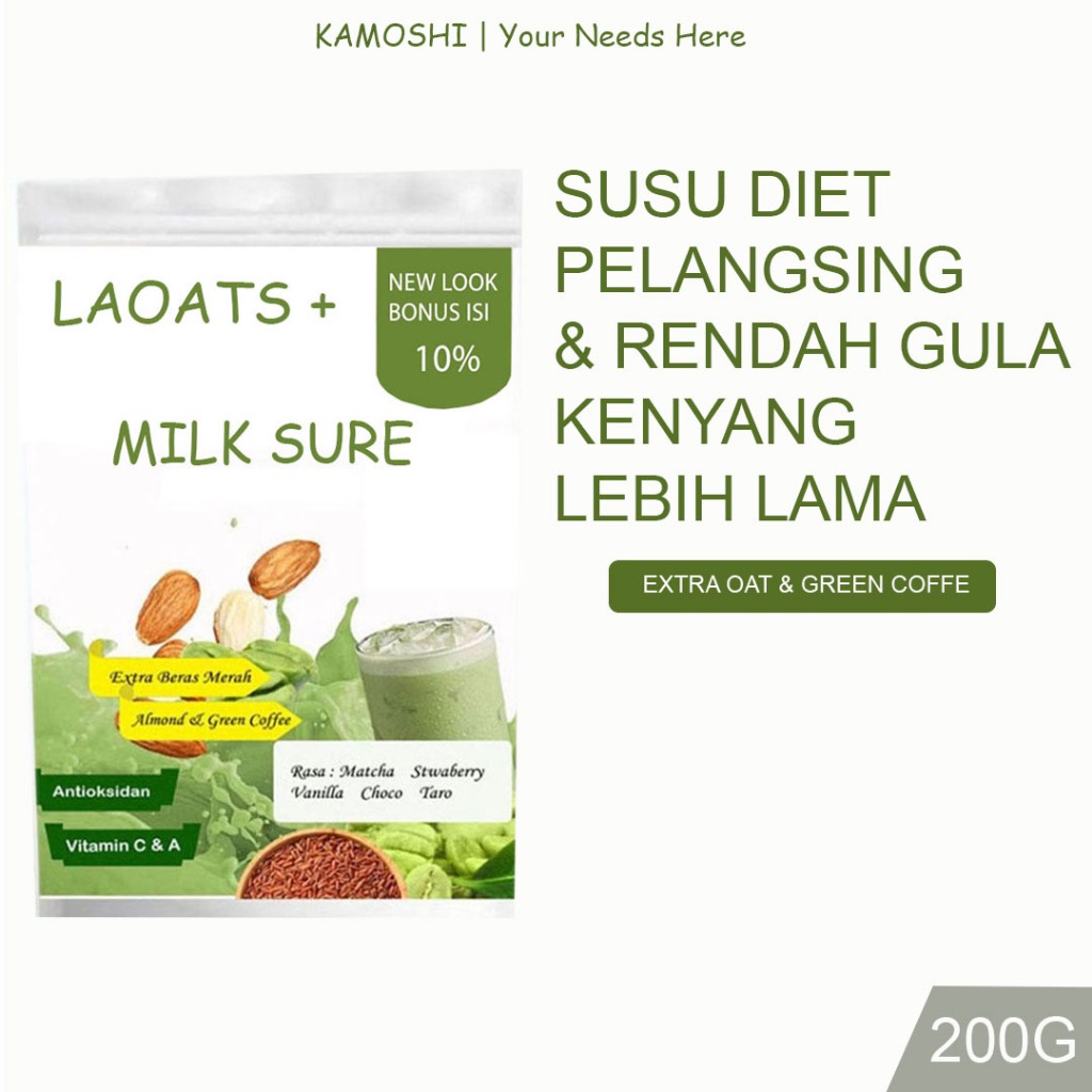 

Slim Fit Susu Diet Pelangsing Badan Penurun Berat Badan Rendah Kalori Low Fat Laoats