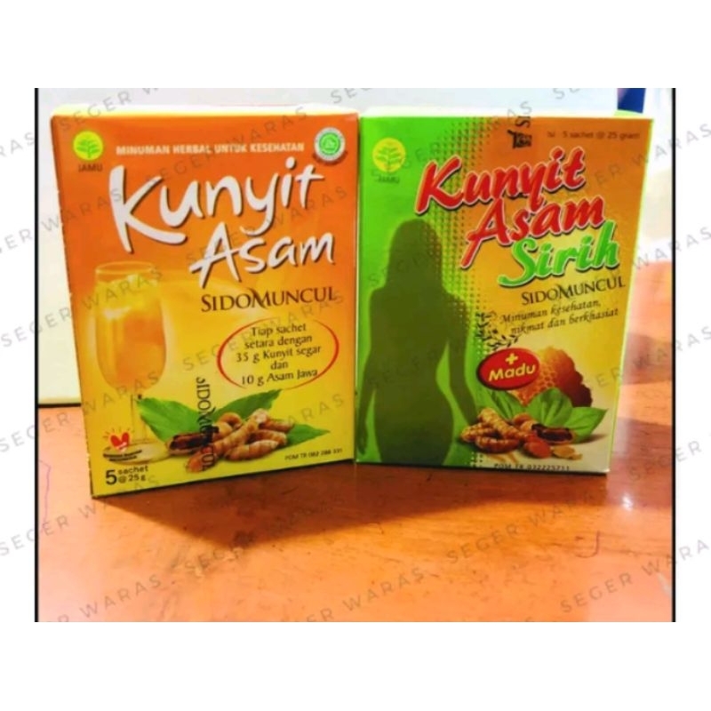 

kunyit asam Sido muncul 5pcs x 5gr kunyit asam sirih