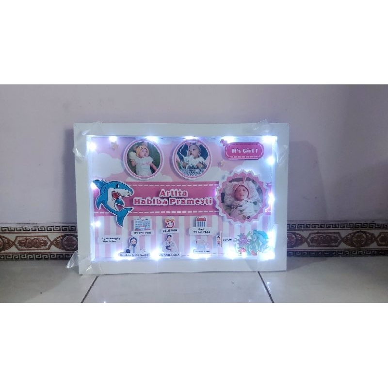 LED tumbler baterai untuk biodata bayi 3D