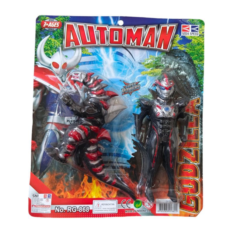1 SET MAINAN ANAK ULTRAMAN + MONSTER / ULTRAMAN MAINAN ANAK + MONSTER / AUTO MAN ULTRAMAN MONSTER