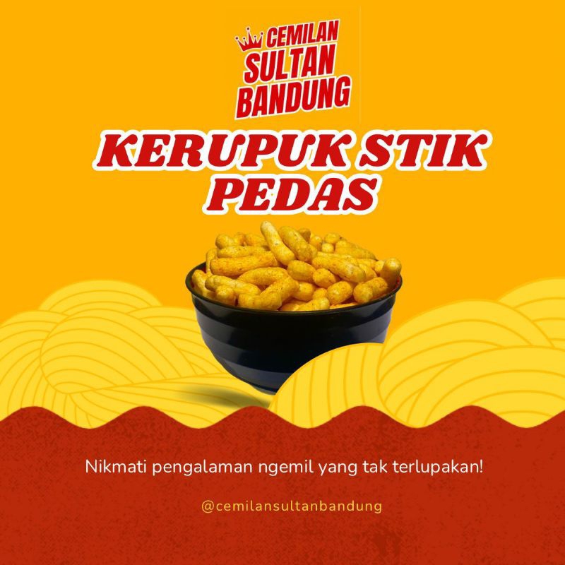 

Cemilan Stik Pedas murah