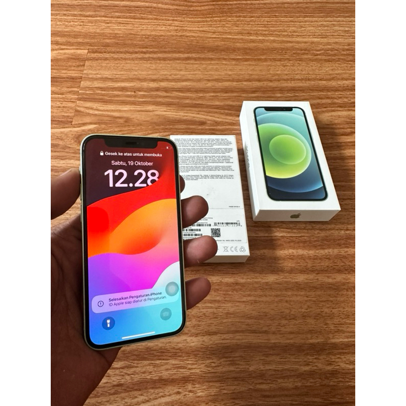 Iphone 12 mini 64gb ex iBox Indonesia BH 90% Bebas Blokir IMEI