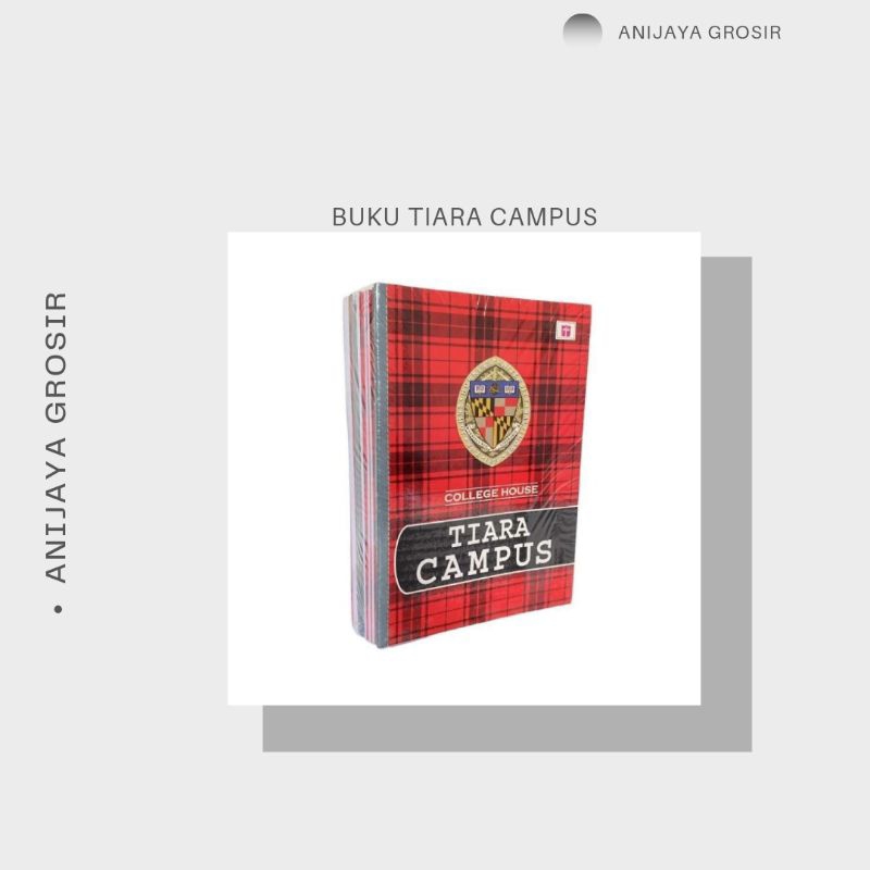 

BUKU TULIS TIARA KAMPUS 1PACK 10 BUAH 38 LEMBAR